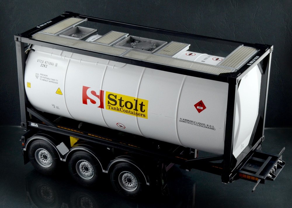 Italeri 3929 TECNOKAR TRAILER WITH 20 TANK 1/24 – zdjęcie 14