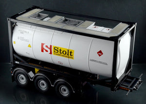 Italeri 3929 TECNOKAR TRAILER WITH 20 TANK 1/24 – zdjęcie 14
