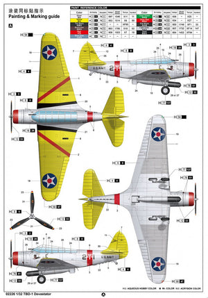 Trumpeter 02226 Douglas TBD-1 Devastator 1/32 – Bild 5