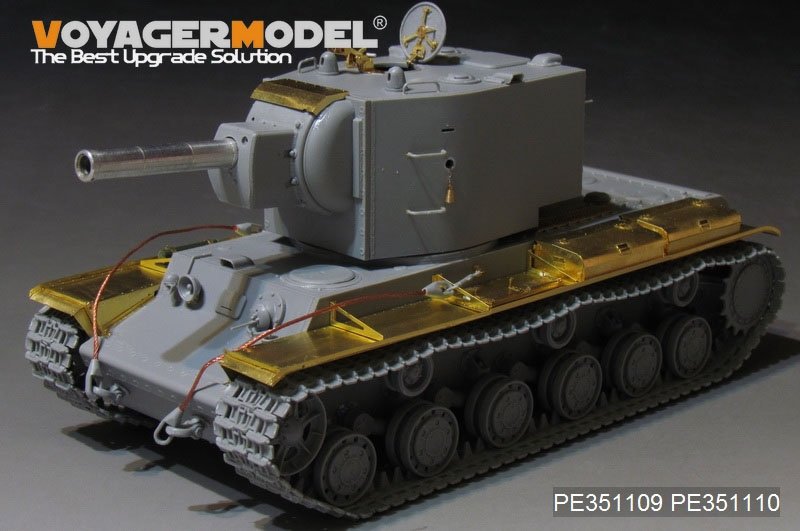 Voyager Model PE351109 WWII Russian KV-2 Basic Upgrade Set For TRUMPETER 1/35 – immagine 7