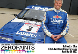 Zero Paints ZP-1437 - Labatt&amp;#39;s Blue Paint (BMW M3, Ford Sierra RS500 Cosworth) 60ml – immagine 4