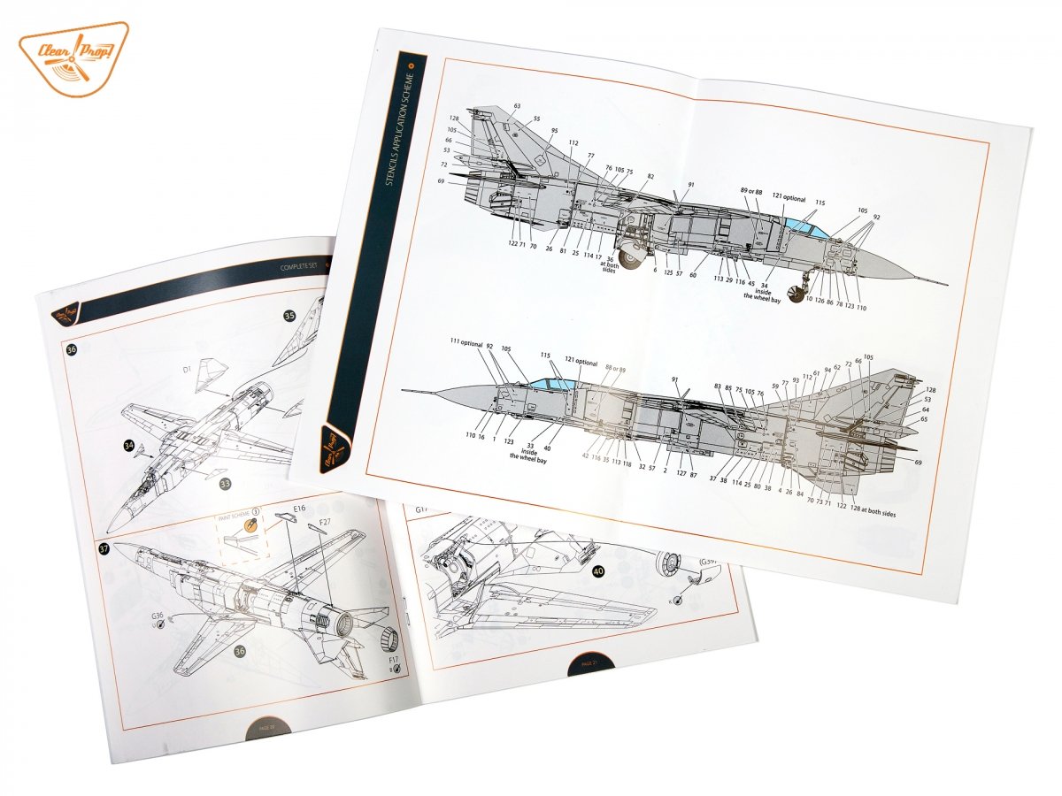 Clear Prop! CP72030 MiG-23MLA Flogger-G EXPERT KIT 1/72 – Bild 51