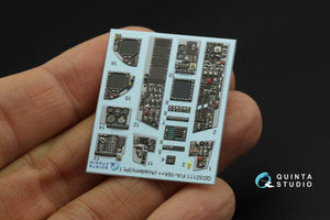 Quinta Studio QDS-32111 F/A-18A++ 3D-Printed &amp;amp; coloured Interior on decal paper (Academy) (Small version) 1/32 – zdjęcie 4