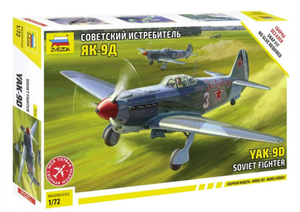 Zvezda 7313 Yakovlev Yak-9D 1/72 – zdjęcie 4