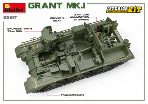 MiniArt 35217 Grant Mk.I w/interior 1/35 – imagen 6