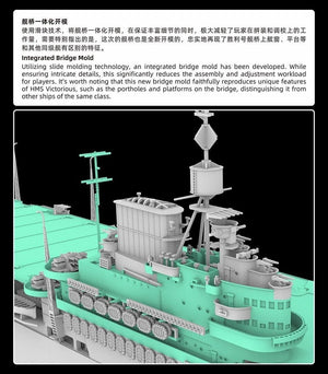 FlyHawk Model FH1135 HMS Victorious 1/700 – Bild 9