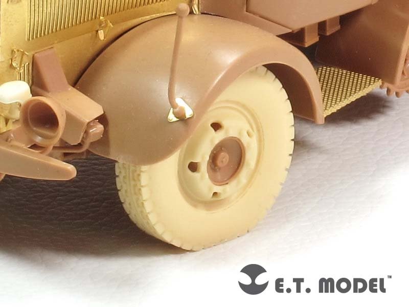 E.T. Model ER35-039 WWII German Heavy Halftrack L-4500 R MAULTIER Weighted Road Wheels For ZVEZDA 3603 1/35 – Bild 3