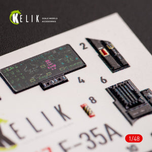 KELIK K48067 F-35A INTERIOR 3D DECALS FOR TAMIYA KIT 1/48 – Bild 7