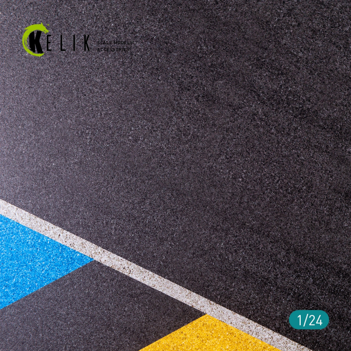 KELIK KS24004 ASPHALT ROAD 24 HOURS OF LE MANS TYPE 2 BASE - ACRYLIC 3 MM (180 X 357 MM) 1/24 – Bild 4