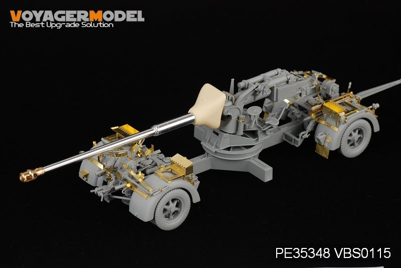 Voyager Model PE35348 WWII German PaK 43/3 L/71 mit Behelfslafette For DRAGON 6522 1/35 – Bild 3
