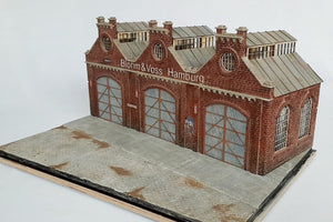 RT-Diorama 35285 Diorama-Base: &amp;quot;Industrial Hangars&amp;quot; 1/35 – immagine 6