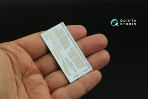 Quinta Studio QP48022 F-16 block 30/32 reinforcement plates (Tamiya) 1/48 – zdjęcie 5