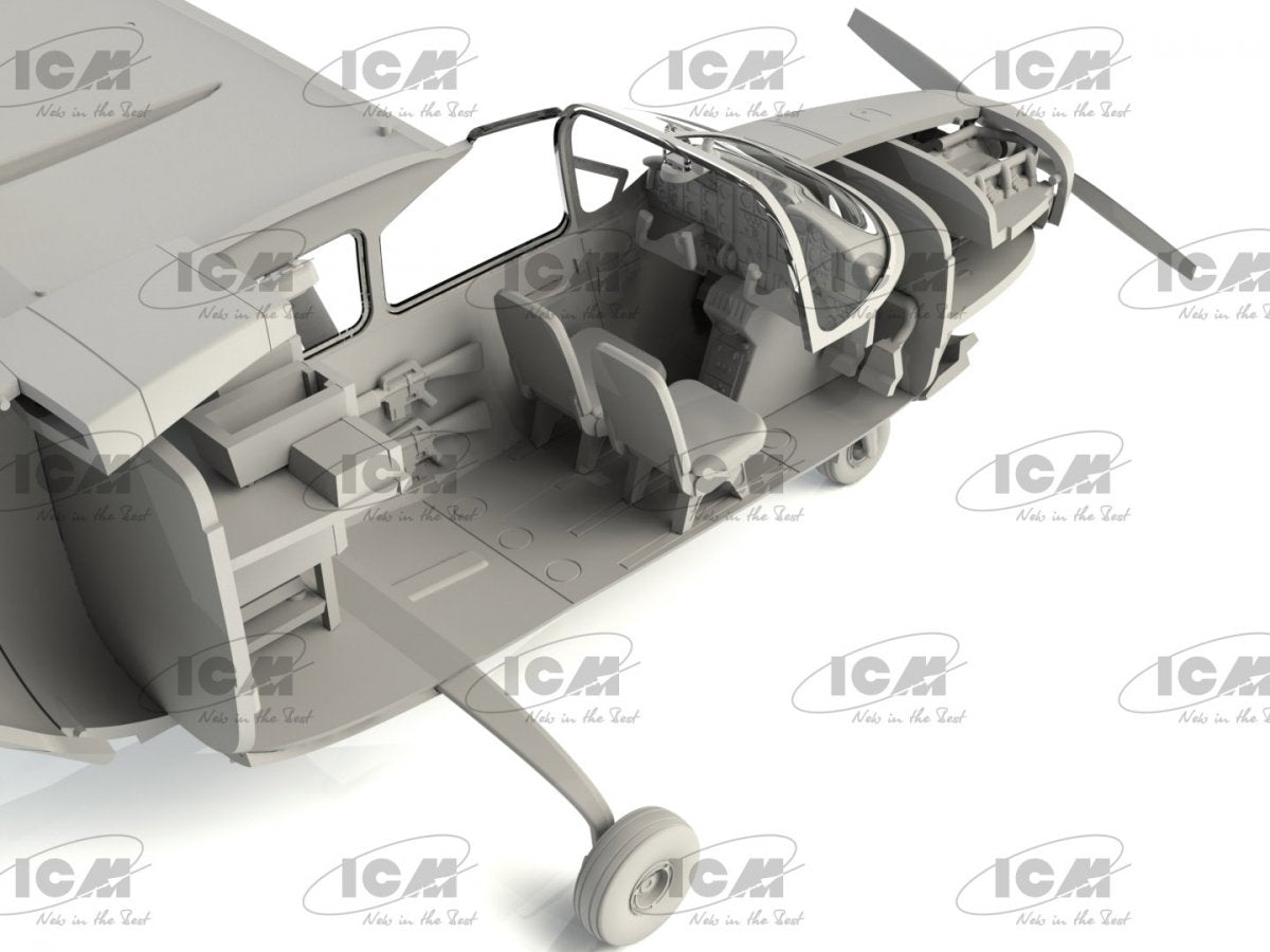 ICM 48292 O-2A (late production) USAF Observation Aircraft 1/48 – Bild 7