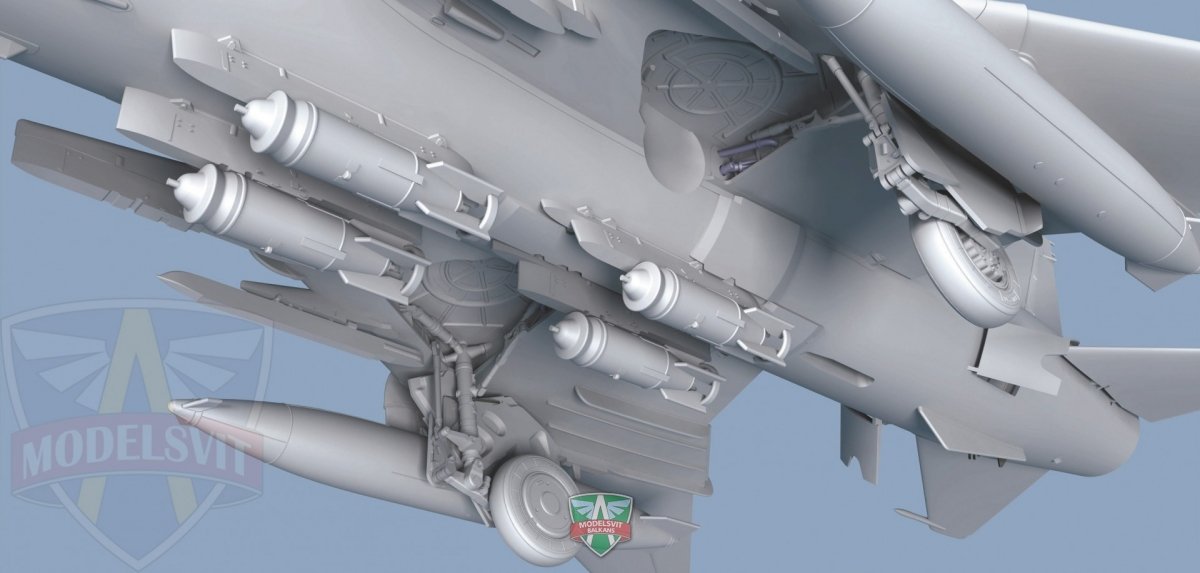 Modelsvit 72047 Su-17M3 advanced fighter-bomber 1/72 – immagine 5