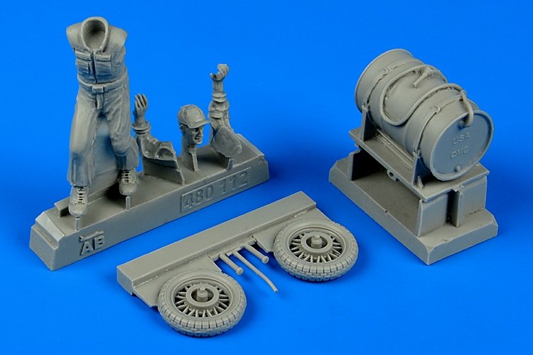 Aerobonus 480112 Mécanicien d&amp;#39;aéronefs de l&amp;#39;armée américaine, Seconde Guerre mondiale - Théâtre du Pacifique, échelle 1/48