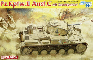 Dragon 6432 Pz.Kpfw.II Ausf.C with Zusatzpanzer (1/35)