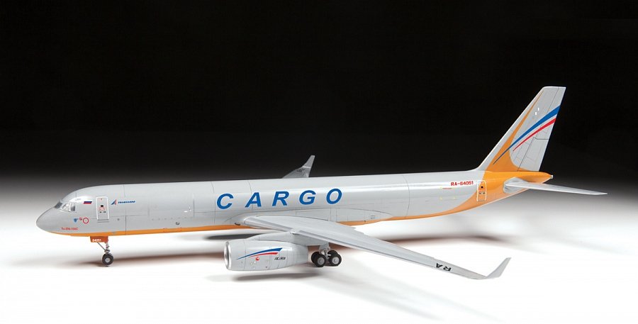 Zvezda 7031 Cargo airplane TU-204-100C 1/144 – image 5