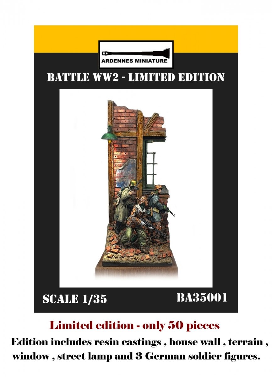 Ardennes Miniature BA35001 LIMITED EDITION - BATTLE WW2 1/35 – Bild 2