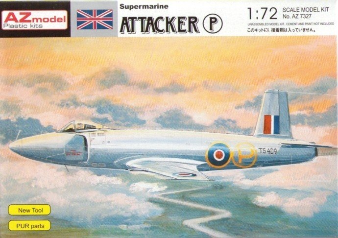 AZ Model AZ7327 Attacker Prototype 1/72