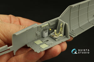 Quinta Studio QD32177 Bf 109E3/4 3D-Printed coloured Interior on decal paper (Trumpeter) 1/32 – Bild 7