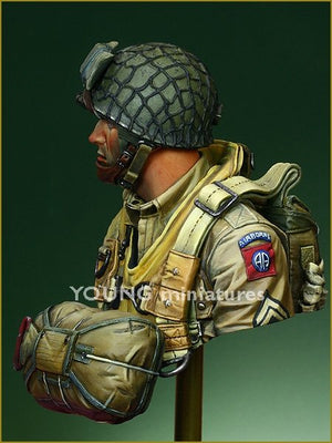 Young Miniatures YM1824 US Paratroopers 82nd Airborne Normandy 1944 1/10 – immagine 9