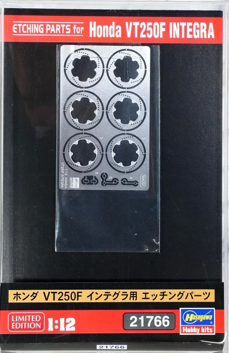 Hasegawa 21766 Photo Etched Parts for Honda VT250F Integra 1/12