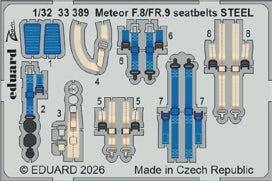 Eduard BIG33173 Gloster Meteor F.8 - Big Ed Set Revell Kits 1/32