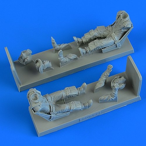 Aerobonus 320133 Figurine de pilote et instructeur de l&amp;#39;USAF avec sièges pour T-28B Trojan, Guerre du Vietnam, pour Kitty Hawk au 1/32