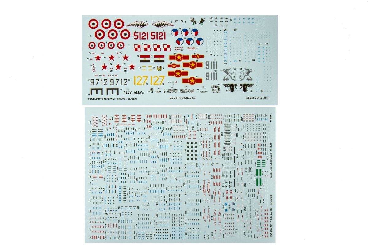 Eduard 70142 MiG-21MF Fighter Bomber 1/72 – zdjęcie 10