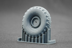 ScaleX WM 35023 Unimog 404 11.0R20 XOrdinary v2 Ordinary wheel set (for AK-Interactive, ICM, Revell) 1/35