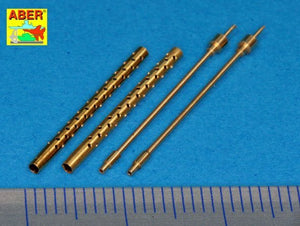 Aber A32013 Ensemble de 2 canons pour mitrailleuses d&amp;#39;avion japonaises Type 3 de 13,2 mm utilisées sur Mitsubishi A6M5b/c, A6M7, A6M8 (1/32) – image 2