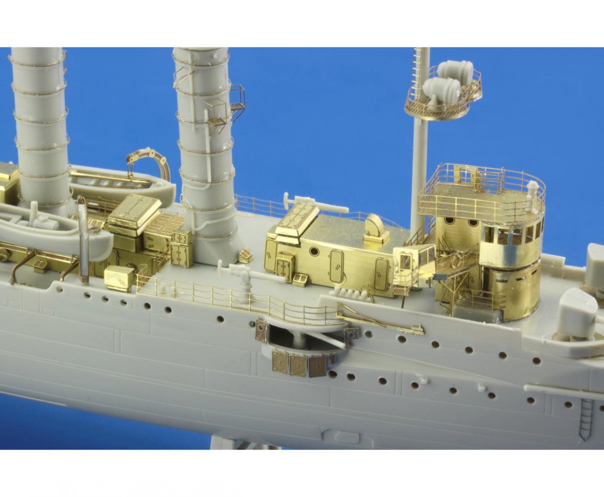 Eduard 53114 SMS Emden part 1 REVELL 1/350 – Bild 7