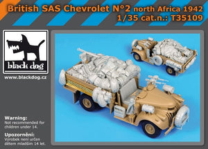 Chevrolet SAS britannique Black Dog T35109 N° 1/35