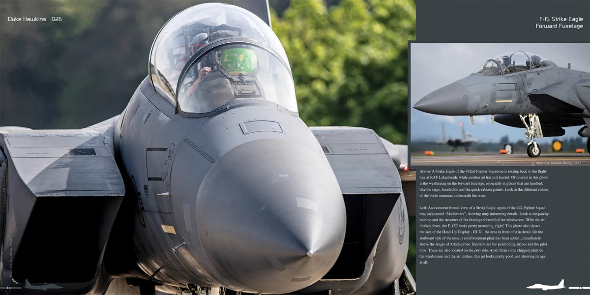 HMH Publications DH-026 Boeing F-15 E/K/SG Strike Eagle - Aircraft in Detail 026 (English Version) – zdjęcie 3