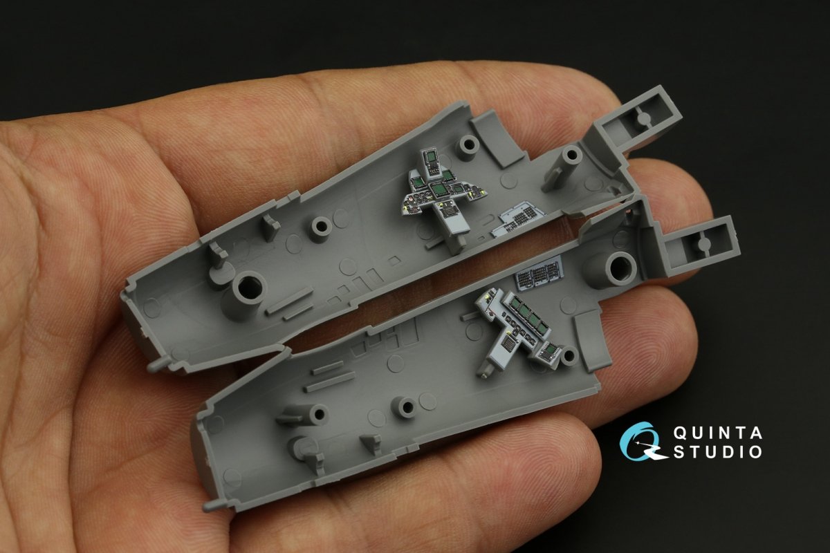 Quinta Studio QD72039 F-15E 3D-Printed &amp;amp; coloured Interior on decal paper (Academy) 1/72 – immagine 8