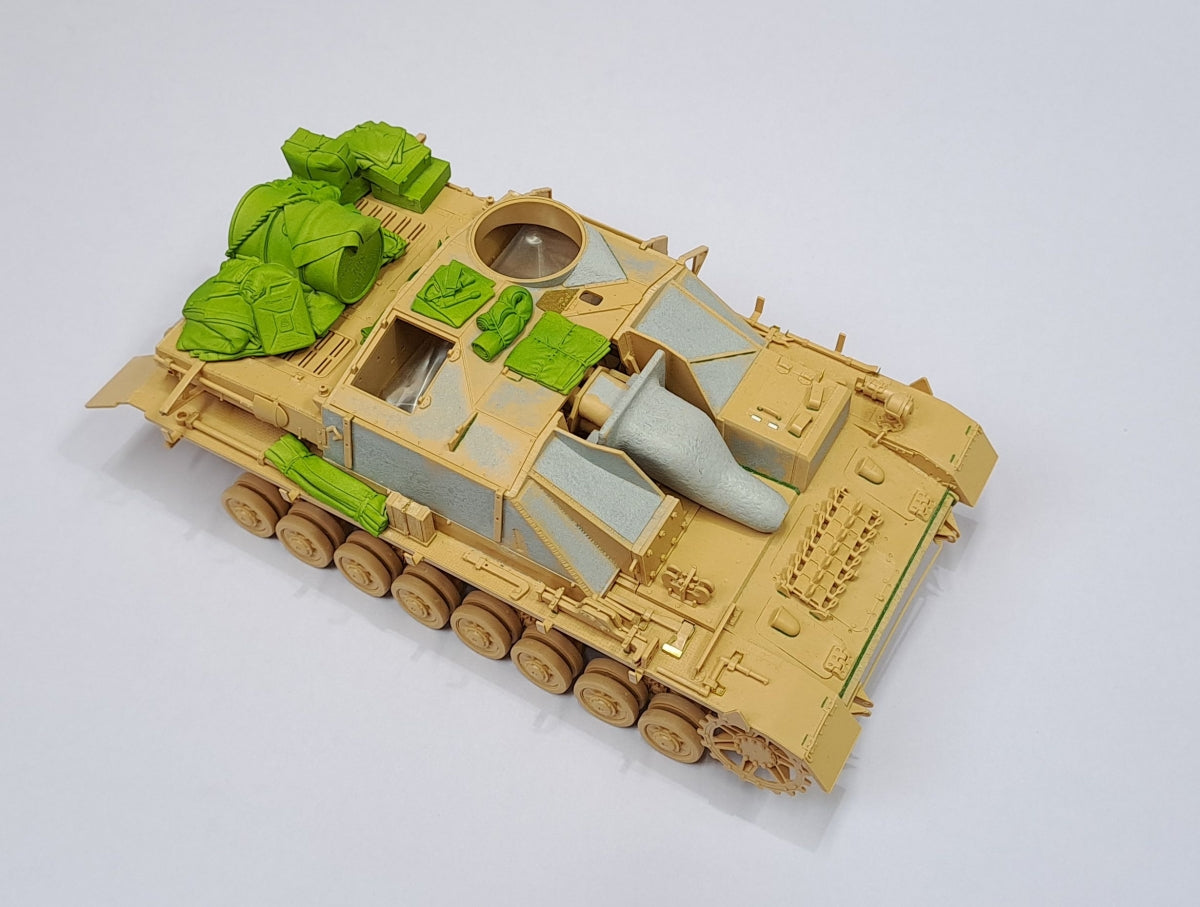Eureka XXL ER-3574 Stowage Set for Sturmgeschütz IV (RFM) 1/35 – zdjęcie 8