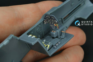 Quinta Studio QD48161 Bf 109G-10 3D-Printed &amp;amp; coloured Interior on decal paper (Eduard) 1/48 – Bild 5