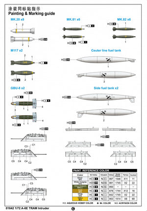 Trumpeter 01642 A-6E TRAM Intruder 1/72 – imagen 3