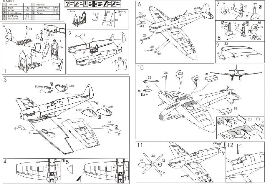 AZ Model AZ7390 Supermarine Spitfire Mk.IXc ,,MTO&amp;#39;&amp;#39; 1/72 – Bild 3