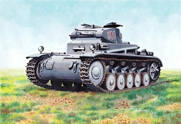 Attack 72885 PzKpfw II with 3,7cm gun 1/72