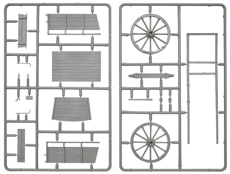 MiniArt 35657 FARM CART &amp;amp; VILLAGE ACCESSORIES 1/35 – Bild 2
