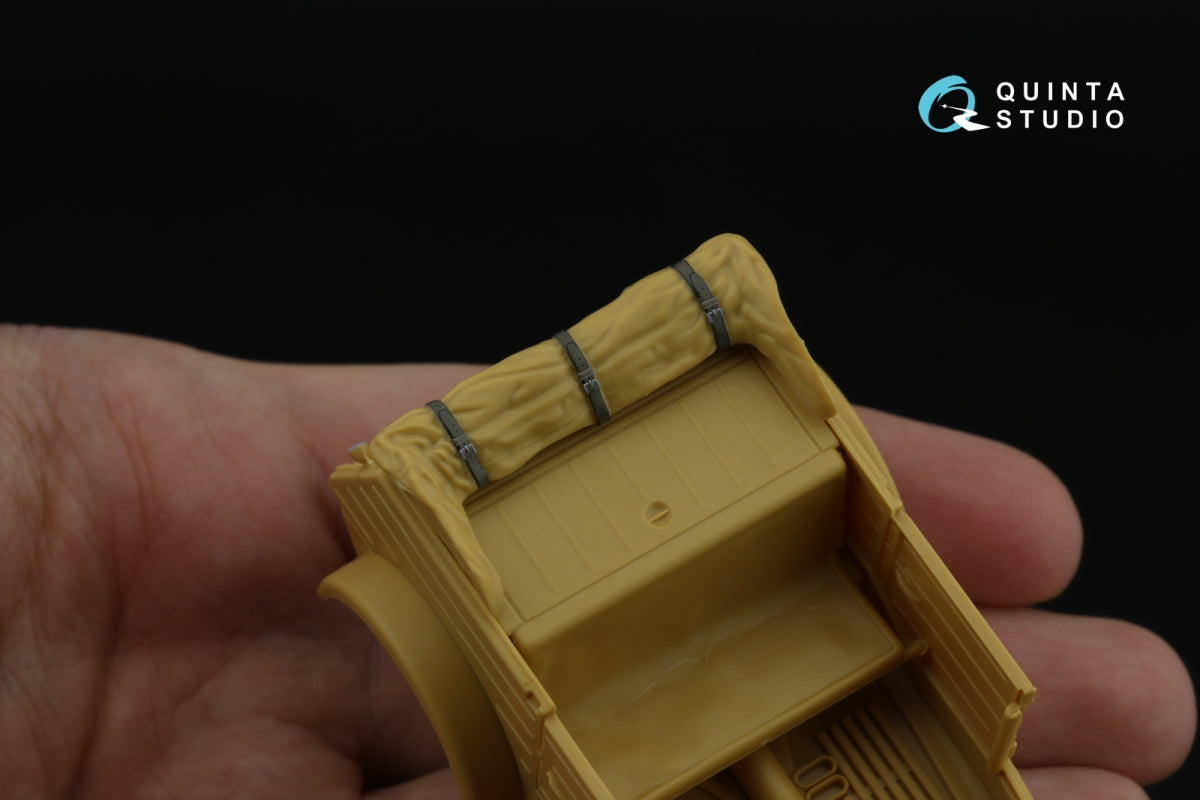 Quinta Studio QD35143 Kubelwagen Type 82 3D-Printed &amp;amp; coloured Interior on decal paper (Hero) 1/35 – imagen 8