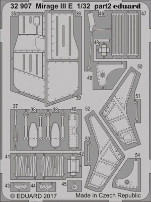 Eduard 32907 Mirage III E ITALERI 1/32 – immagine 2