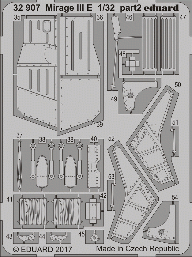 Eduard 32907 Mirage III E ITALERI 1/32 – immagine 2