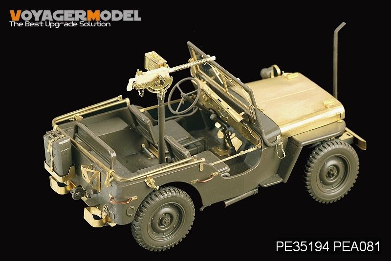 Voyager Model PE35194 WWII U.S. Jeep Willys MB (For TAMIYA 35219) 1/35 – immagine 2