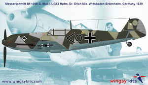 Wingsy Kits D5-08 German WWII Fighter MESSERSCHMITT Bf 109 E-3 1/48 – Bild 16