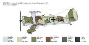 Italeri 2819 HENSCHEL HS 123 1/48 – Bild 6