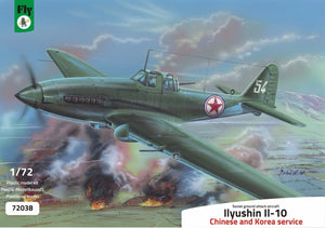 Vol 72038 Ilyushin Il-10 Service chinois et coréen 1/72