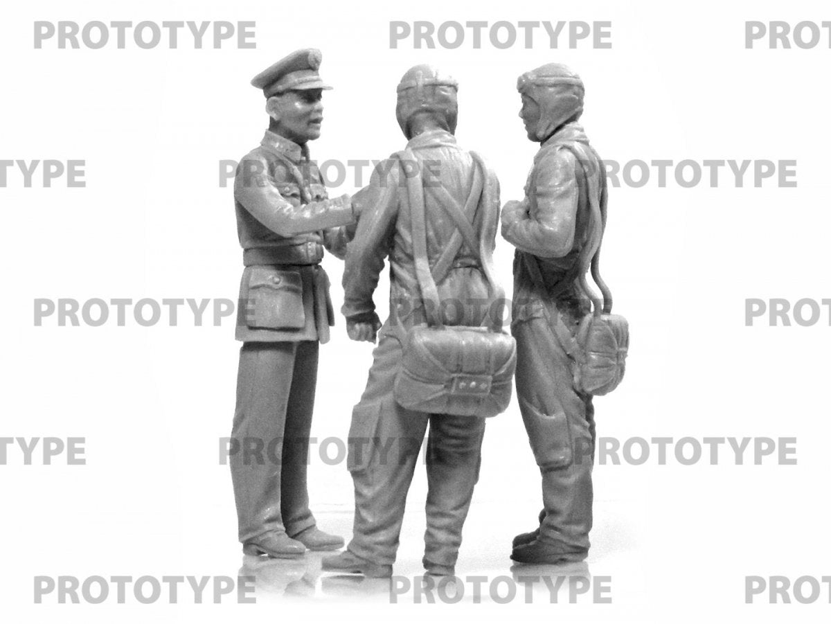 ICM 32115 WWII China Guomindang AF Pilots 1/32 – Bild 3