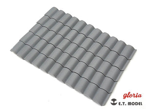 E.T. Model P35-205 WWII Roof Tiles Pantile Type 1/35 ( dachówki ) – Bild 2